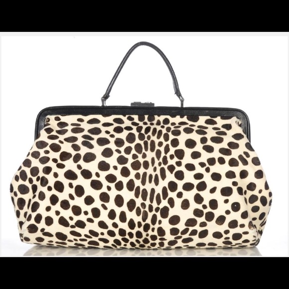 RARE CELINE DALMATIAN BAG- IN NY MAGAZINE-WORN TWICE - Picture 2 of 7